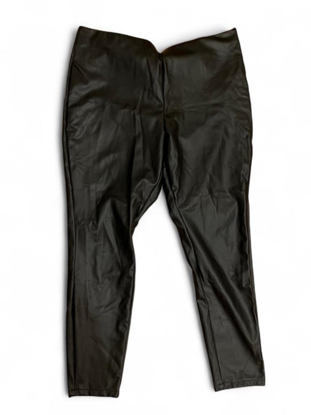 a new day Faux Leather Leggings in Black